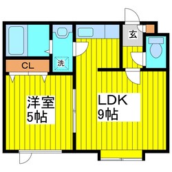 エーグルの物件間取画像